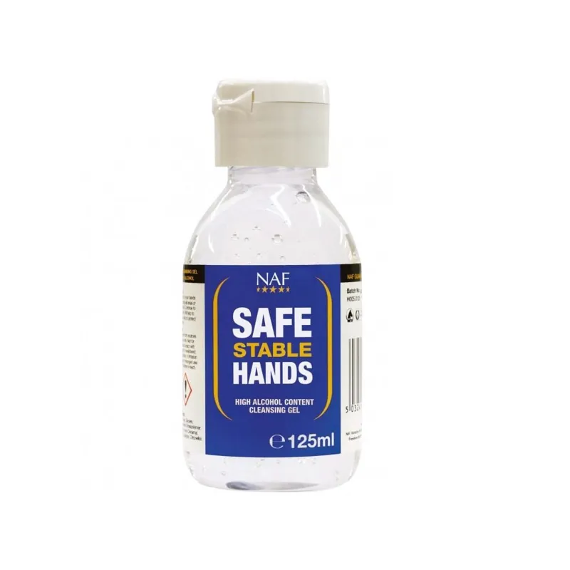 NAF Safe Stable Hands Hand Gel 125ml
